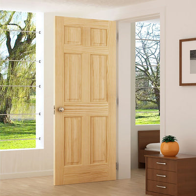 End of Spring Sale on Six-Panel interior doors