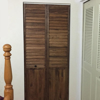 Customer Share - Plantation Clear Louver Panel Bi-Fold Doors