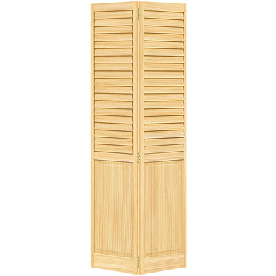Kimberly Bay Closet Door Bi-Fold 6-Panel Style Solid Wood 96x24