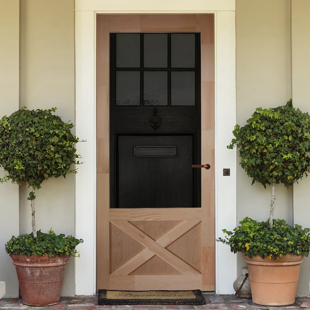 Screen/Storm Door Wood Thompson – kimberlybaydoors, image size:1024x1024